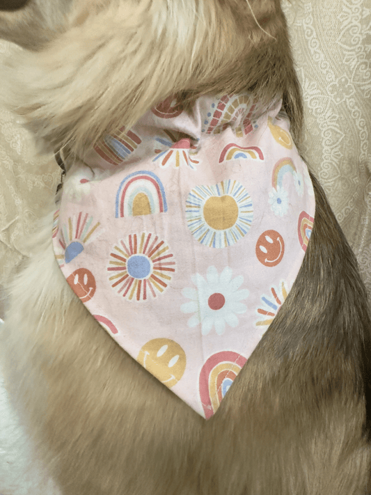 Boho Sunshine Summer Dog Bandana