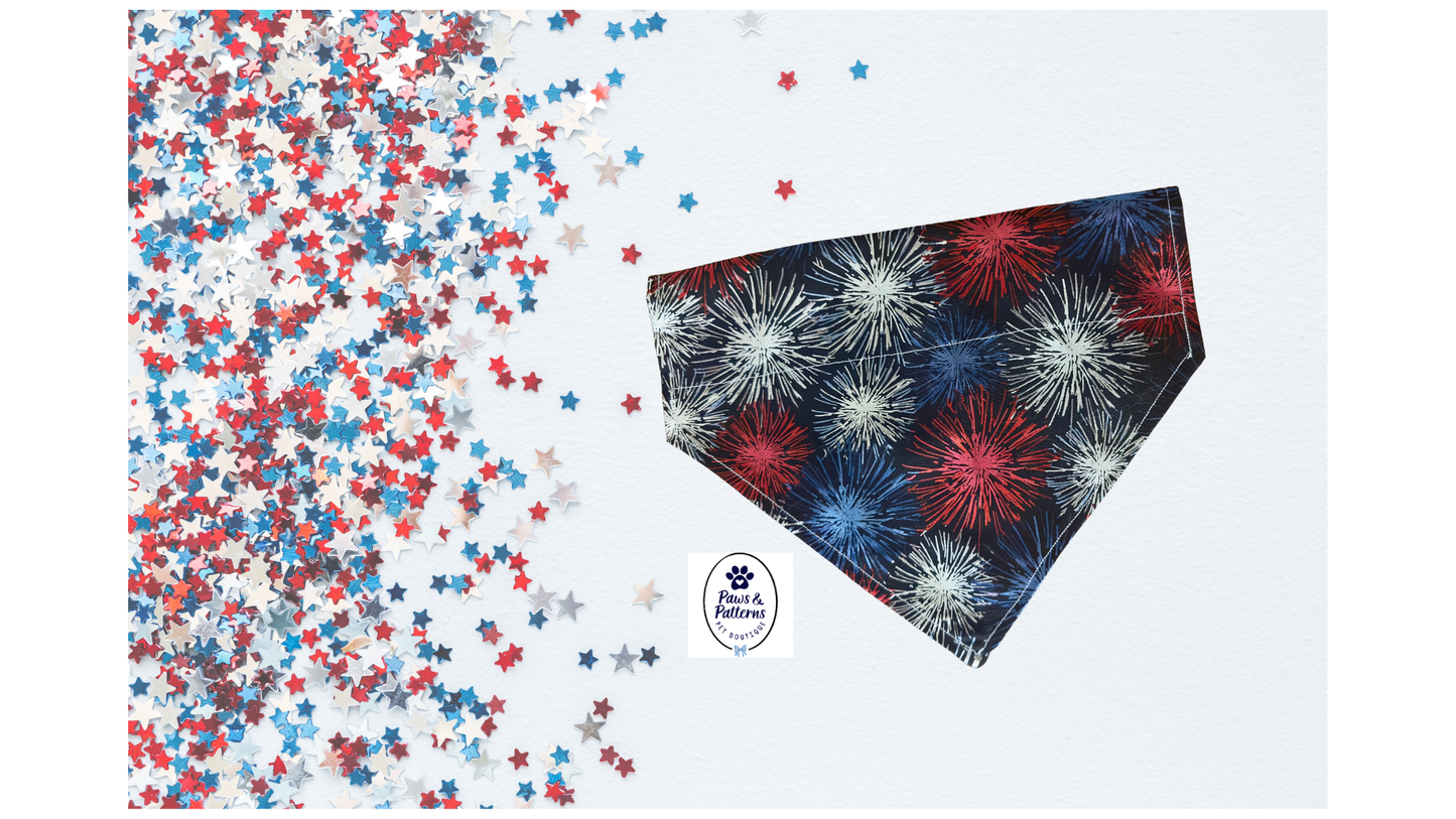 Fireworks Night Sky Bandana