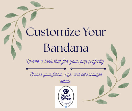 Custom Bandana - Design Your Pup's Perfect Look