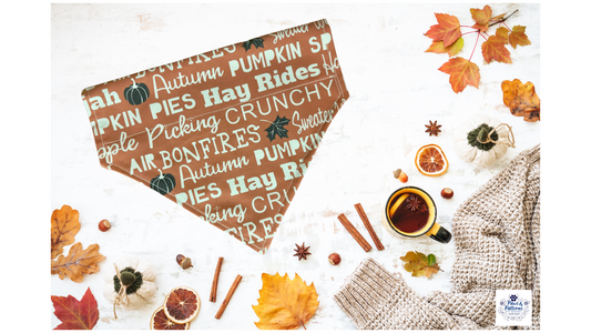 Fall-lejuah Dog Bandana