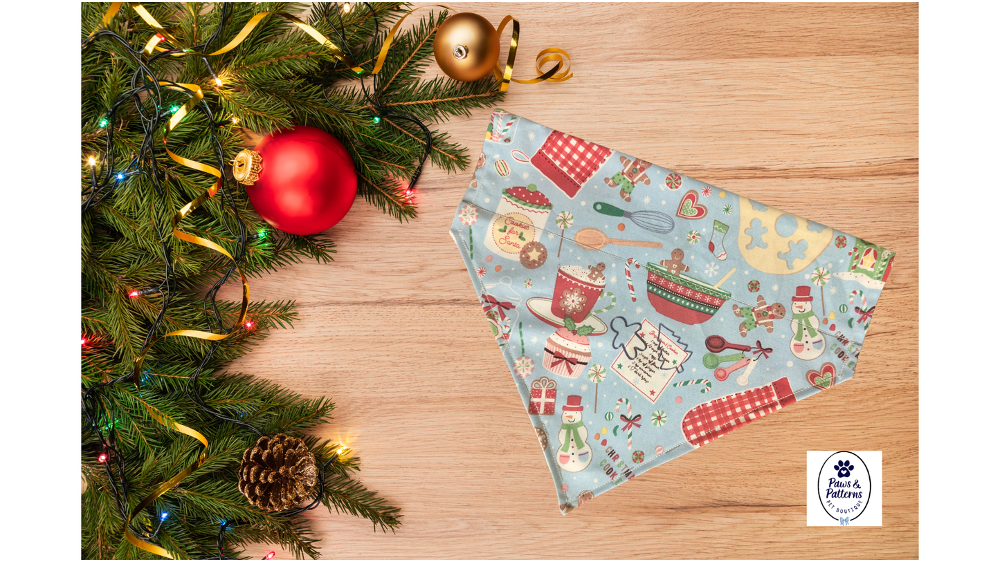 Baking Spirits Bright Christmas Bandana