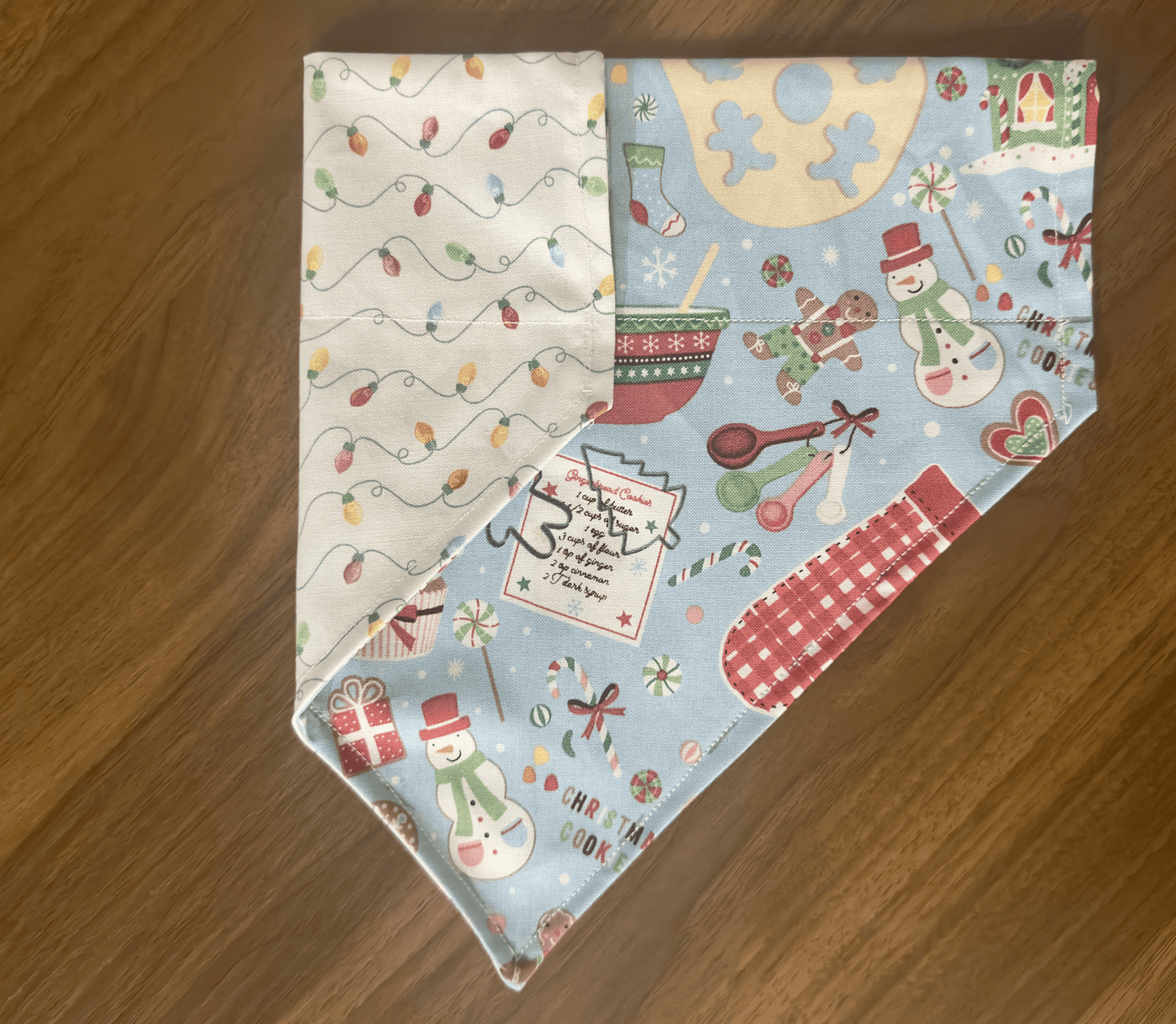 Baking Spirits Bright Christmas Bandana