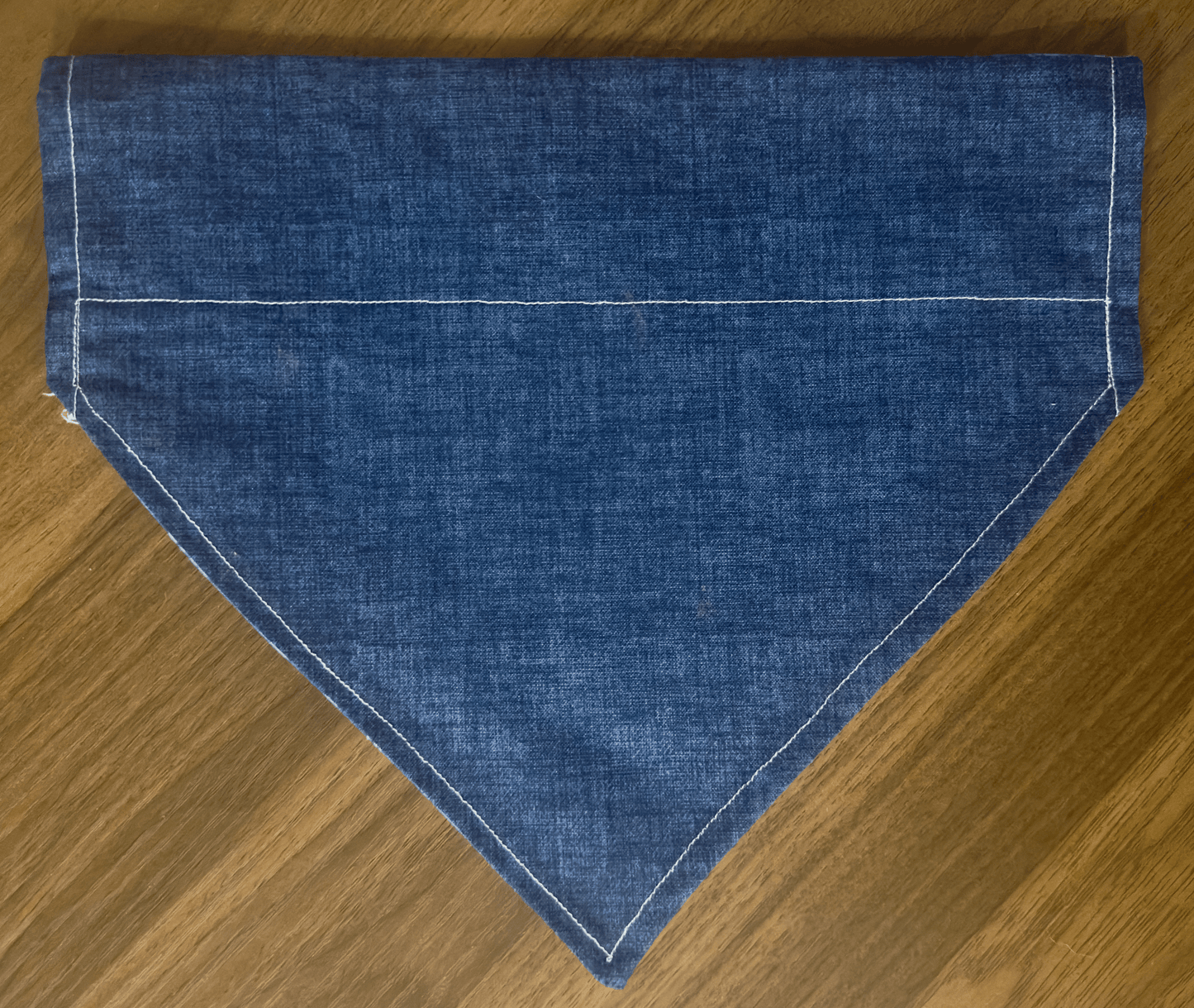 Blue Vintage Floral & Dark Denim Reversible Dog Bandana