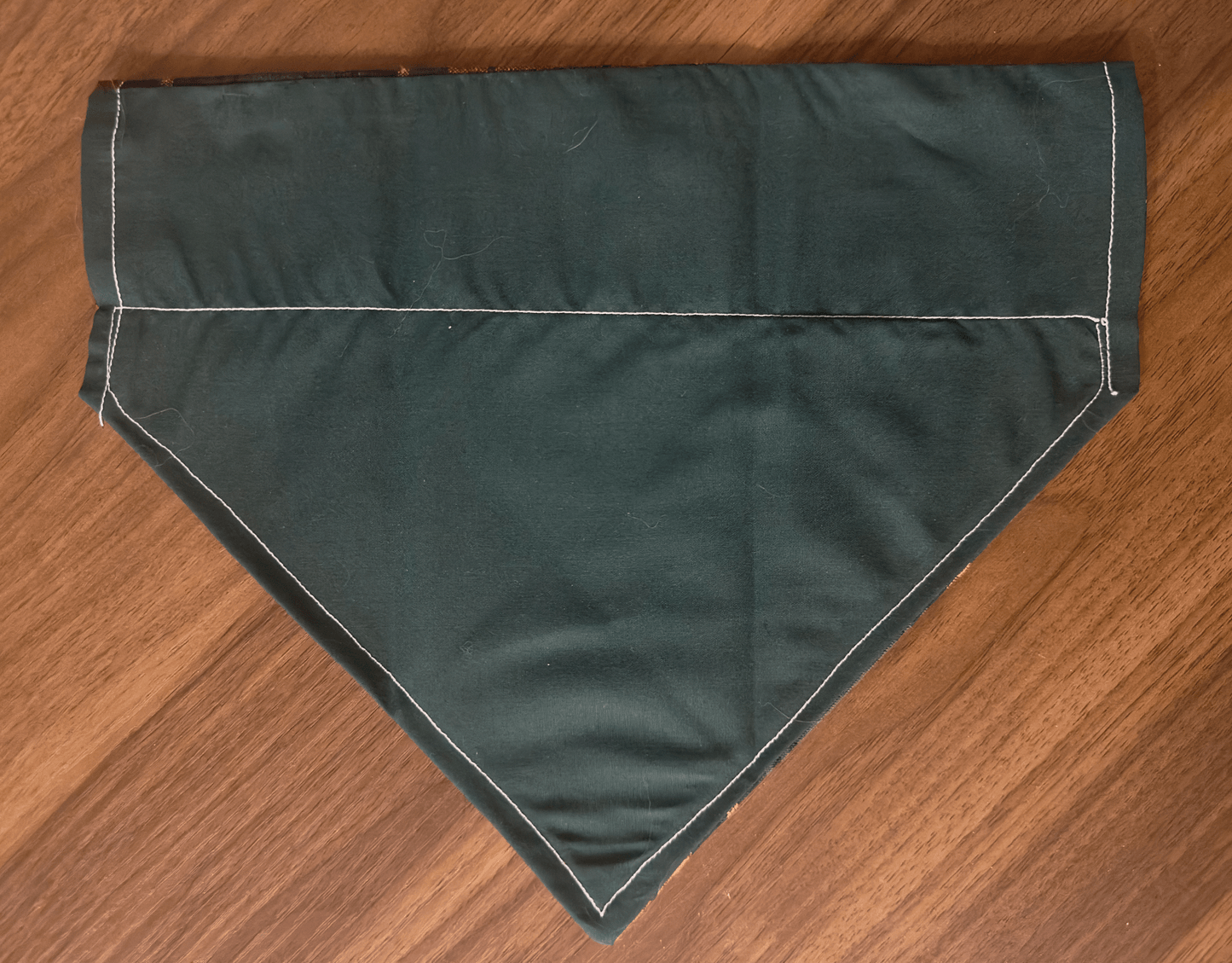 Custom Christmas Dog Bandana, Reversible- Size Medium