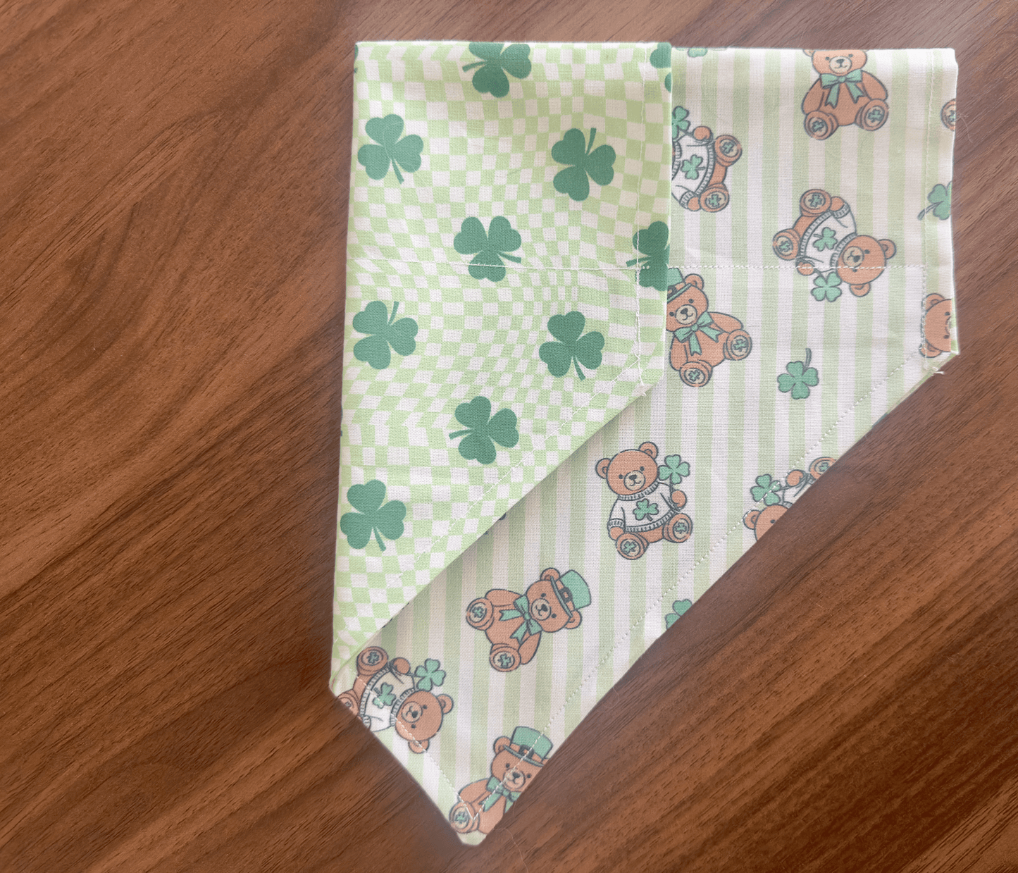 Teddy Bear St. Patrick's Day Bandana